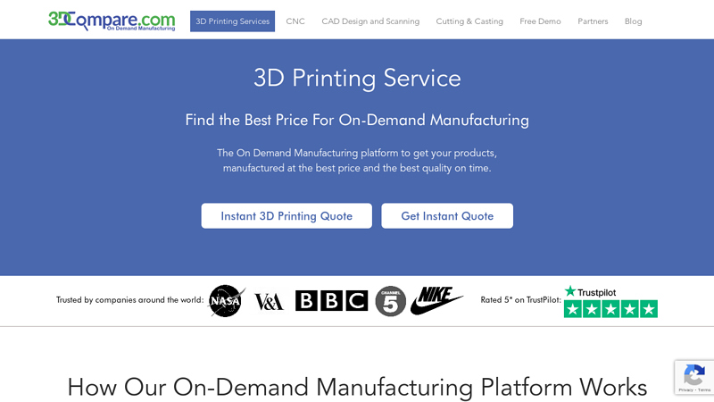 3D Printing Services | 3D Printing Company | Online 3D Printing - 3DCompare.com