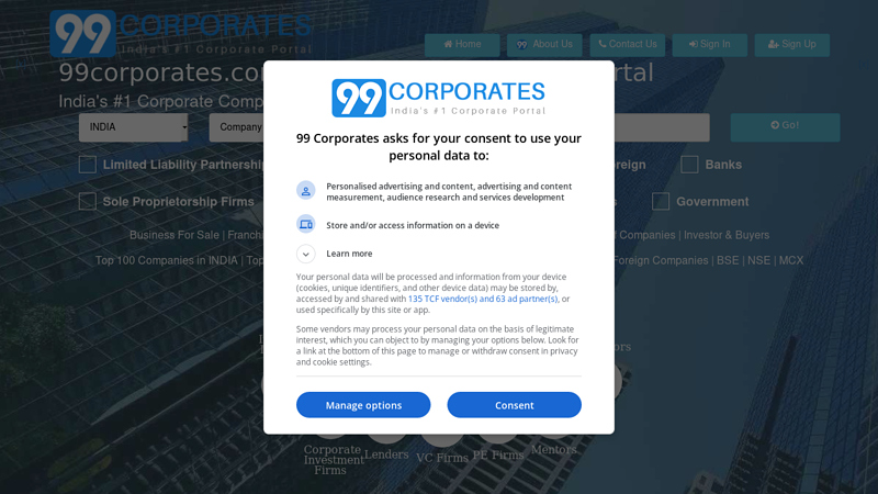 99corporates.com India