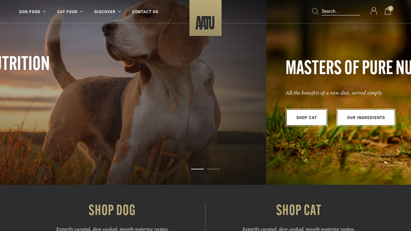 AATU Dog Food & Cat Food | Natural, Wholesome and Nutritional C AATU Pet Food