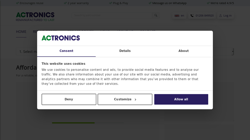 ECU, ABS, TCU and Cluster Repair Service - ACTRONICS LTD