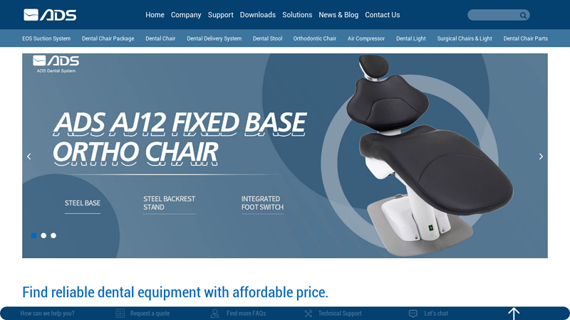 ADS Dental Equipment For Sale, Dental Equipment Manufacturing Company In USA