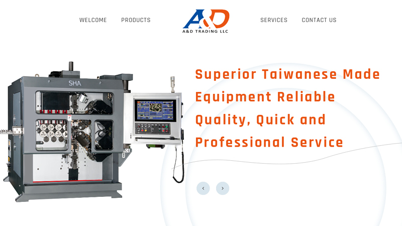 A & D Trading LLCCNC Spring and Wire Forming Machines