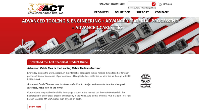 Industrial Cable Ties, Heavy Duty Zip Ties and More | Advanced Cable Ties