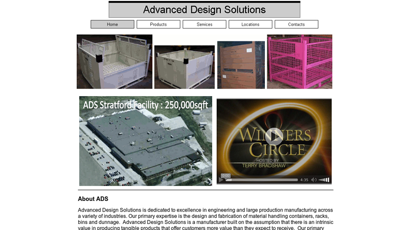 Design - Fabrication - Manufacturing of Steel - Racks, Bins and Material Handling Containers