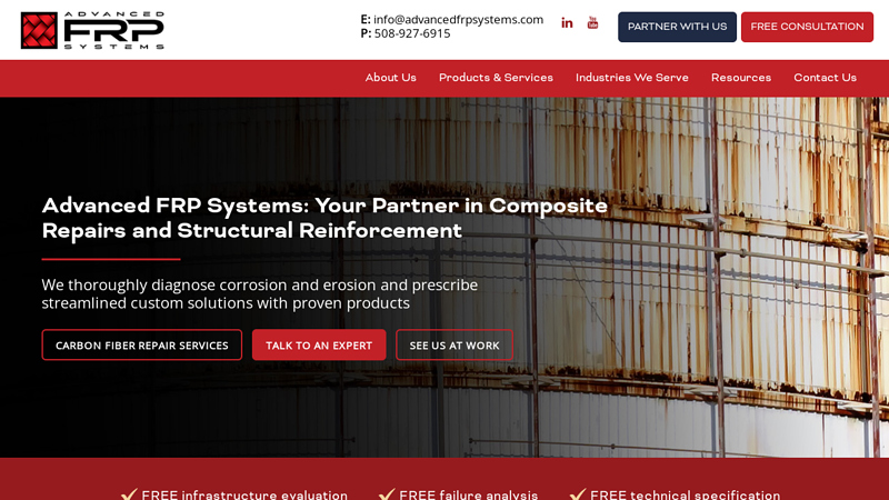 Advanced FRP Systems: Composite Solutions Experts