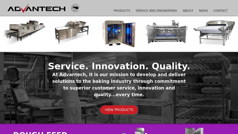 Industrial Bakery Machinery | Advanced Bakery Technology | Advantech