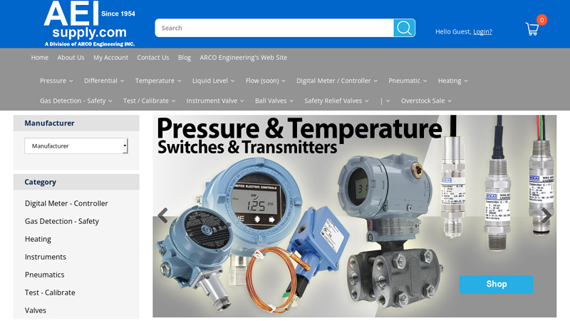 AEISupply.com | Measurement & Control | Valves