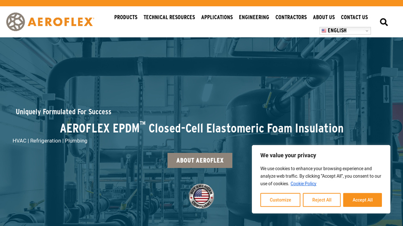 Aeroflex USA | AEROFLEX EPDM? Closed-Cell Elastomeric Foam Insulation