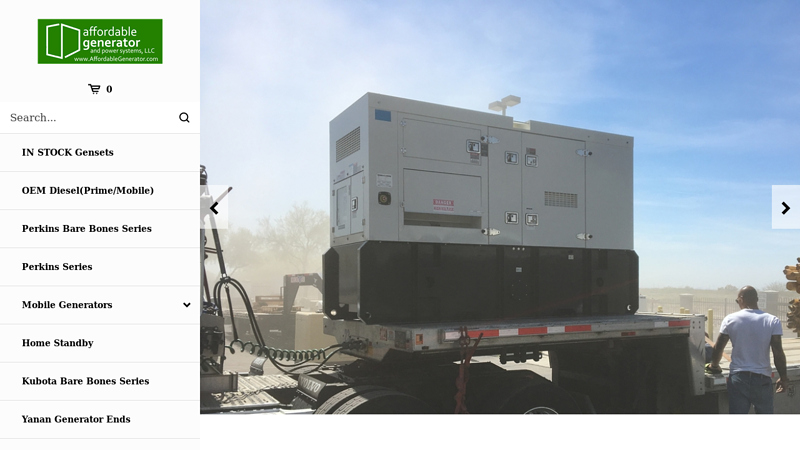 Affordable Generator - Manufacturers of Diesel Generator Sets at a price you can afford.