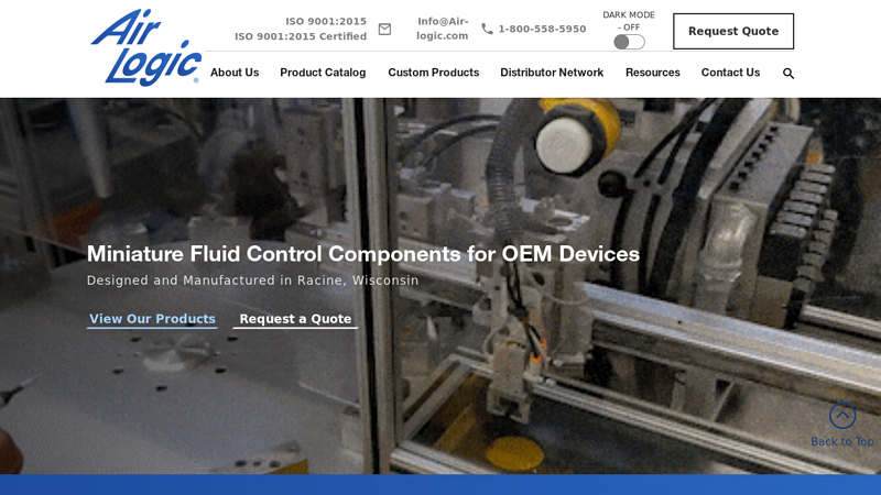 Miniature Flow Controls | Filters | Check Valves | Tube Fittings