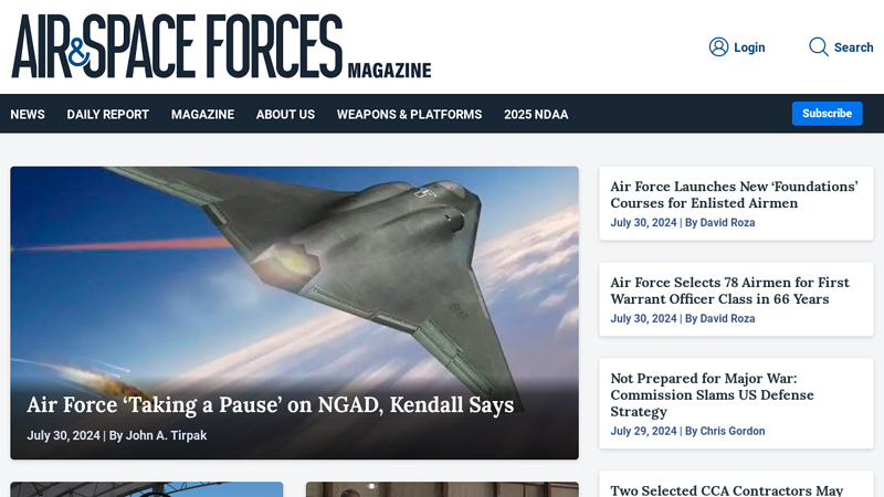 Home | Air & Space Forces Magazine