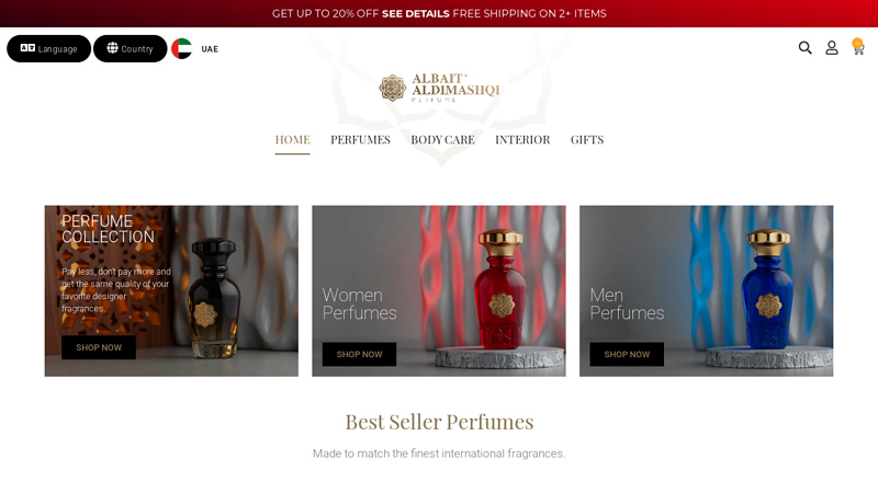 Albait Aldimashqi, UAE - Perfumes That Smell Like Branded Fragrances