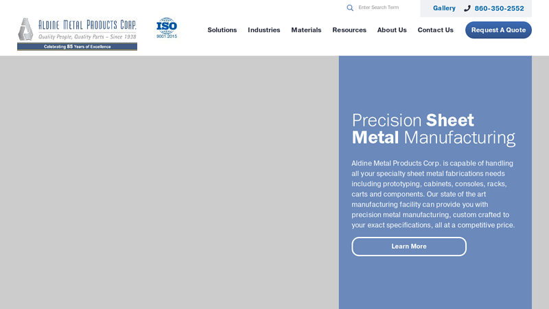 Custom Precision Sheet Metal Manufacturing | Custom Precision Sheet Metal Manufacturing - Northeast US