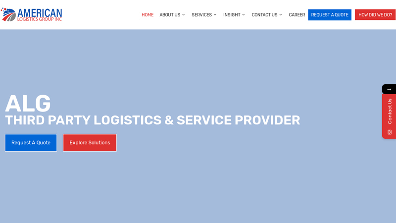 American Logistic Group Inc - Best Trucking Logistics Services