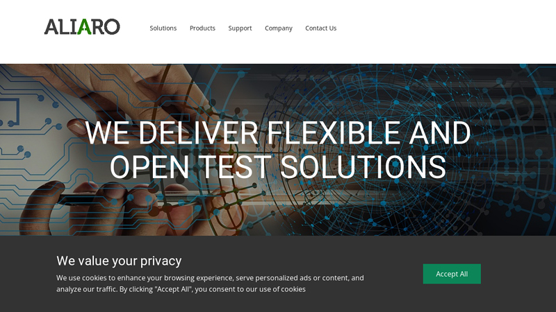 ALIARO - Innovative and Modular Test Solutions for Every Industry