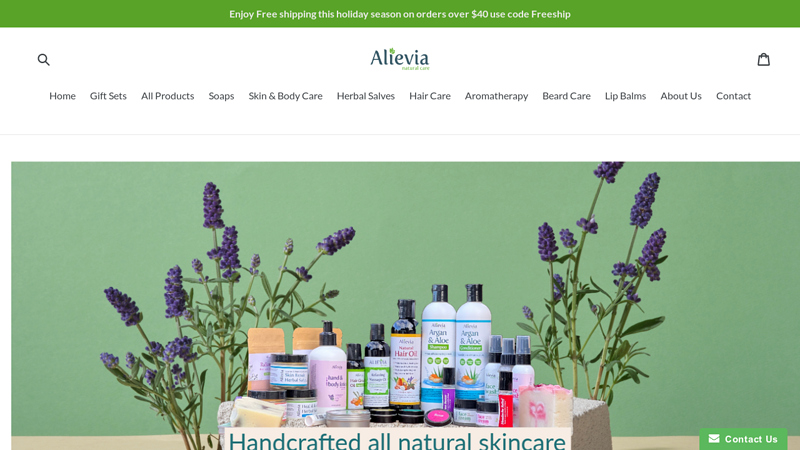 Alievia | All natural skin & body care products