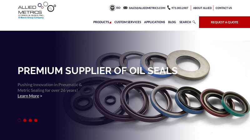 Homepage | Allied Metrics Seals & Fasteners, Inc.