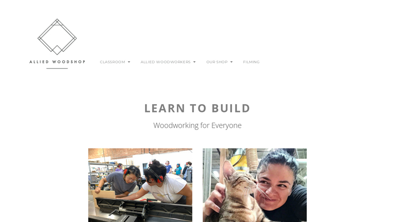 Allied Woodshop | Furniture Making, Woodworking Classes, Collective Woodshop & Community