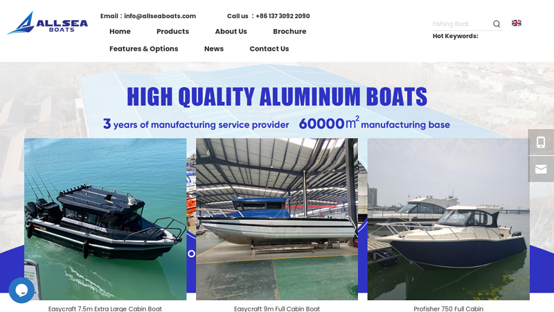 China Fishing Boat Manufacturer- Allsea Boats