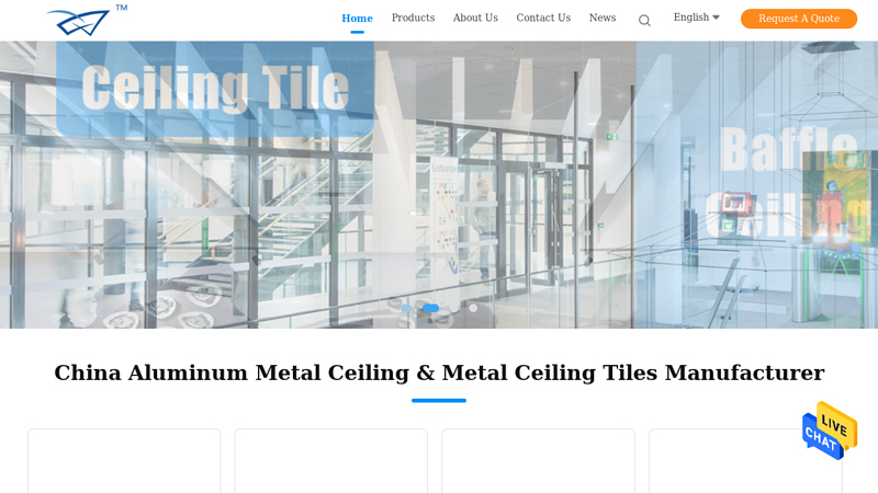 Quality Aluminum Metal Ceiling & Metal Ceiling Tiles factory from China