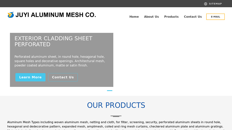 Aluminum Mesh Manufacturer- Decorative Facade Mesh, Curtains, Screen and Fencing