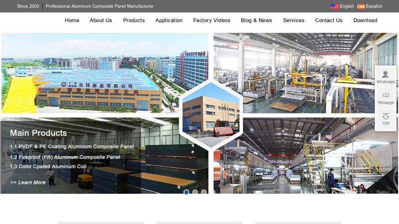 Aluminum Composite Panel(ACP) & ACM | CHINA.Wenzhou Jixiang(ALUSIGN & YBOND)