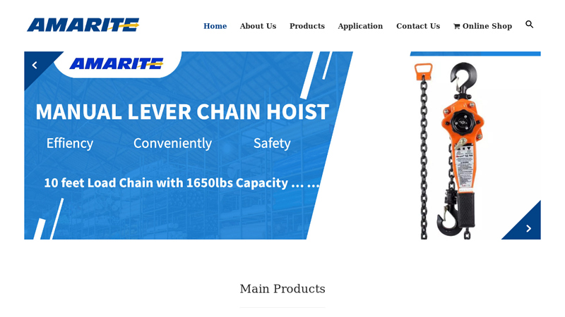 China material handling equipment supplier - Amarite International Corp