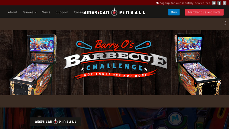 American Pinball - Top Quality Pinball Machines; American Pinball - Top Quality Pinball Machines