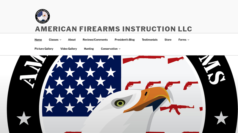 American Firearms Instruction LLC C We provide Instruction on Firearm Use and Safety Courses, defending the Second Amendment and Advocating for the Conservation of wildlife and wildlife habitat in the United States. We also empower individuals with the confidence to keep themselves and their families safe.