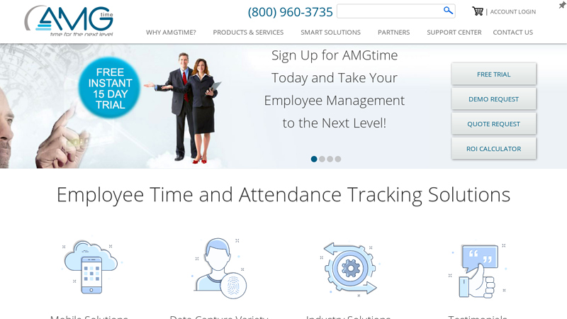 Employee Time & Attendance Tracking Solutions | AMGtime