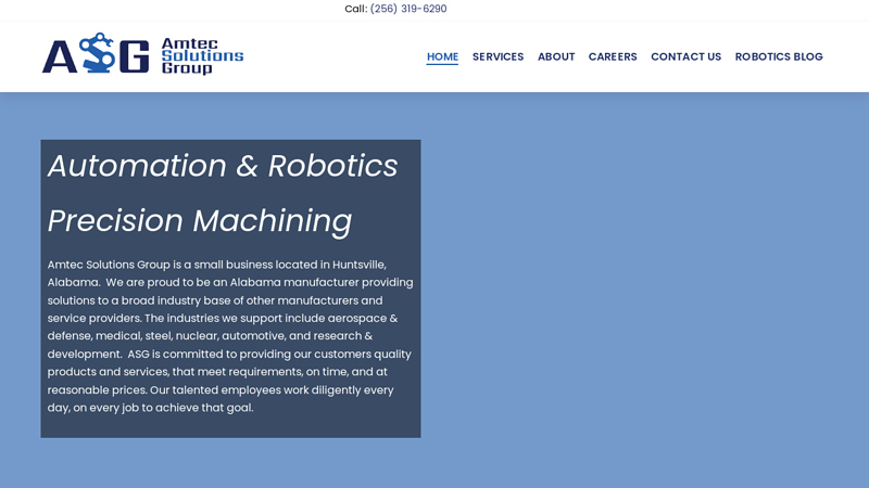 Amtec Solutions Group | Robotics, Machining, Assemblies, Minitec