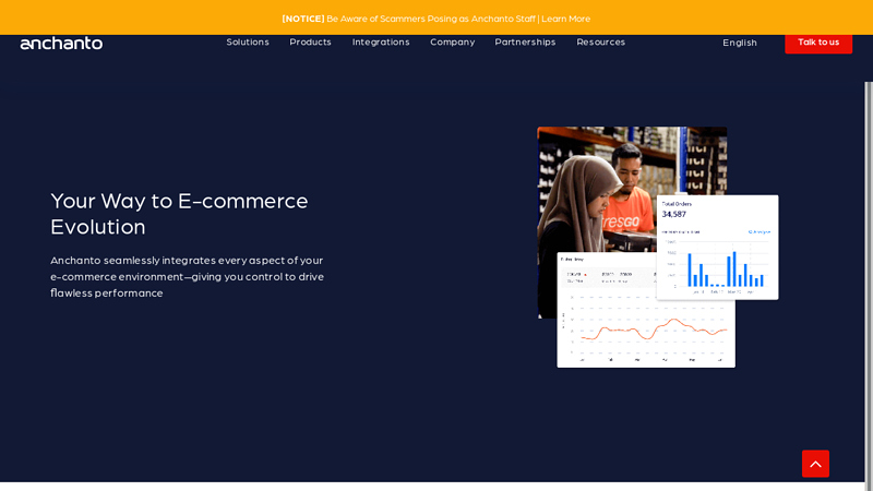 Anchanto Suite Of SaaS Products For E-commerce Businesses