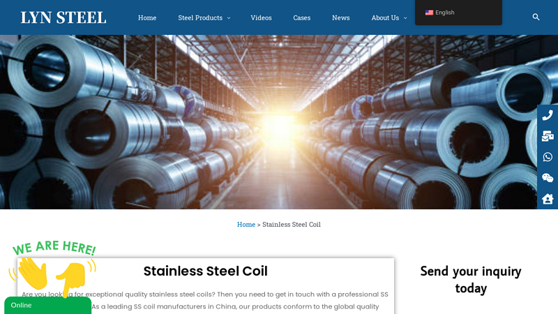 Image of China Steel Manufacturer | Stainless Steel Factory In China | LYN Steel ...