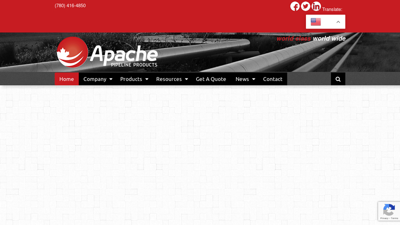 Apache Pipeline Pigging Products: Pig Manufacturing & Supply Company | Canada & US