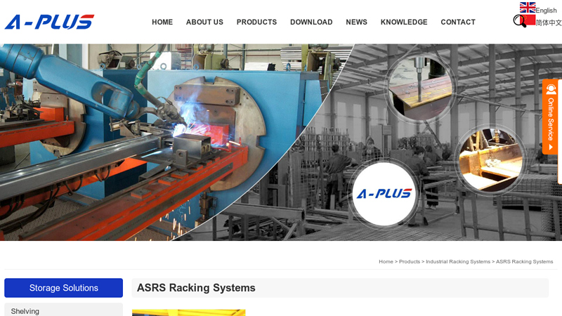 Image of China ASRS Racking Systems Manufacturers, Suppliers, Factory