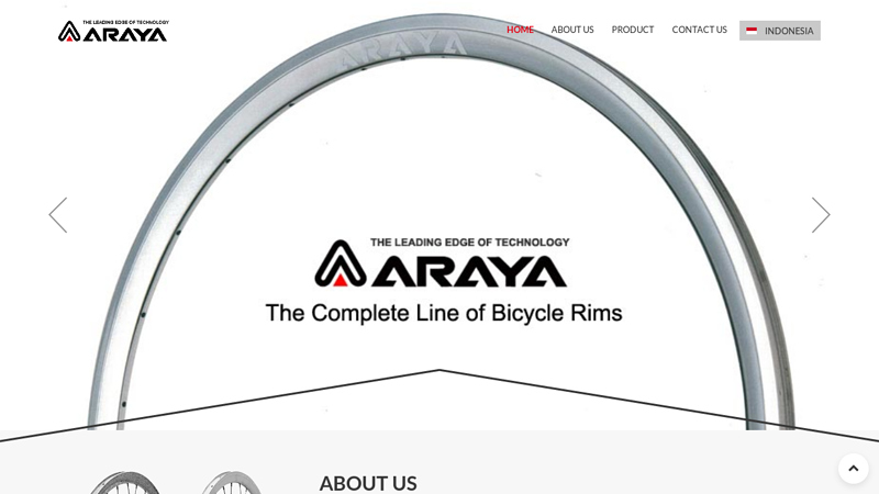 Home | Araya Rims Supplier for Indonesia