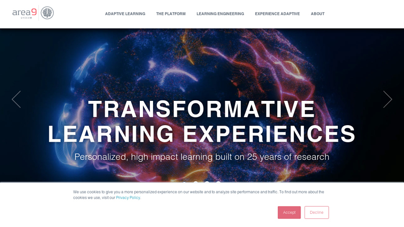 Personalized adaptive learning in four dimensions | Area9 Lyceum