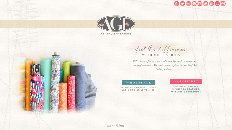 Art Gallery Fabrics - leading manufacturer of modern fabrics