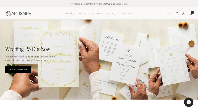 Artisaire | Wedding Invitations, Cards, Wax Seals & More