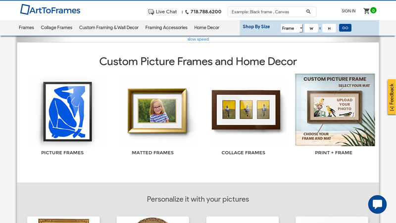 Online Custom Frames | Collage Picture Frames | Picture Frames - ArtToFrame