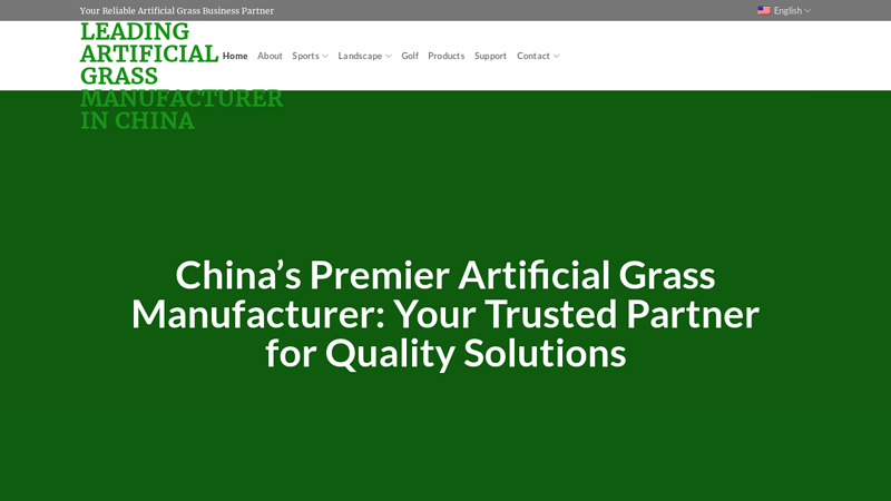 Arturf: Premier Artificial Grass Manufacturer in China