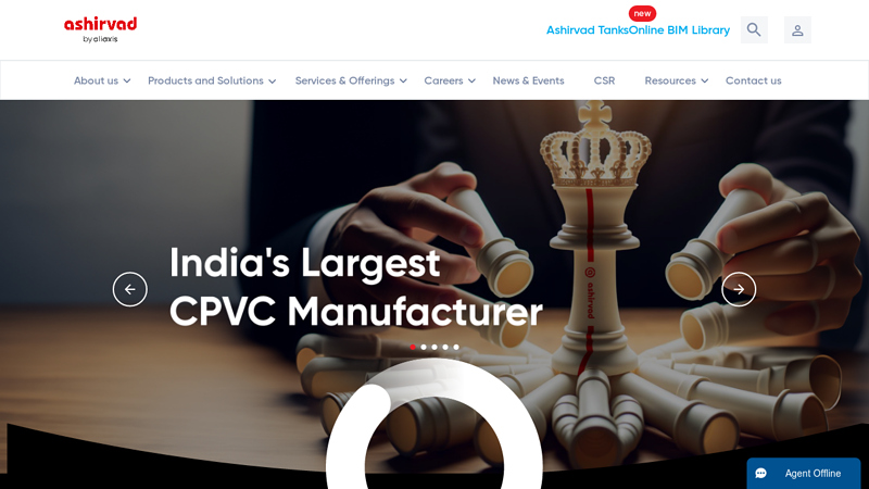 PVC, UPVC and CPVC Pipe Manufacturer | Ashirvad Pipes