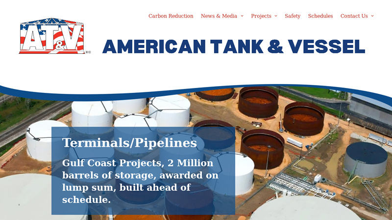 American Tank & Vessel | Storage Tanks| Vessels