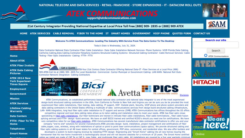 Data Contractor, National Data Contractor, Fiber Cable Installations,National Cabling Contractor, Data cable installation, Cabling Contractor,Phone Systems, VOIP, Florida data cabling, Florida Cabling Contractor, California Cabling, structured cabling contractors,cabling contractors, fiber optic installations, Data cabling contractor, smart home installations,Cable Testing, Cisco CCIE