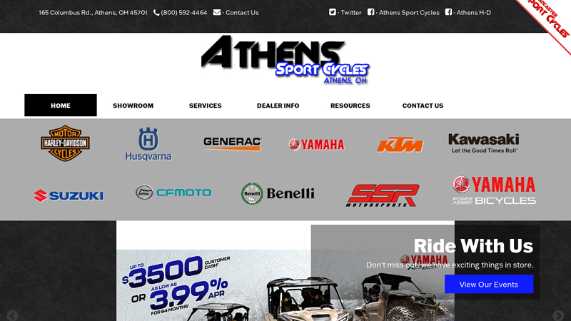 Athens Sport Cycles is located in Athens, OH. Shop our large online inventory.