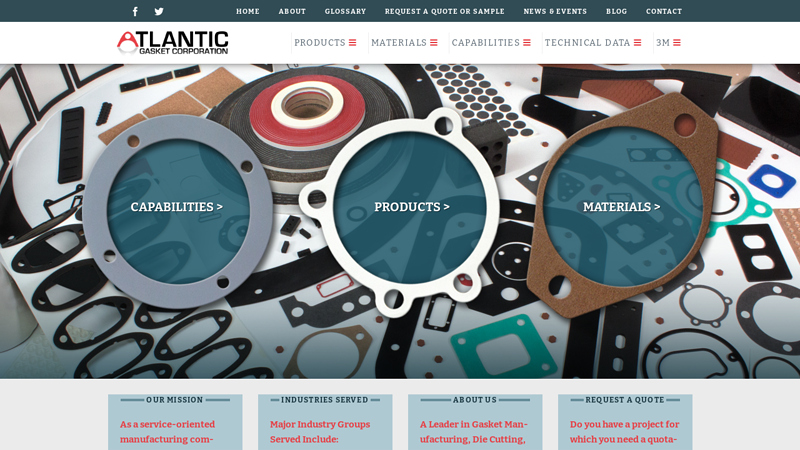 Custom Gasket Manufacturing Company - Atlantic Gasket Corp.