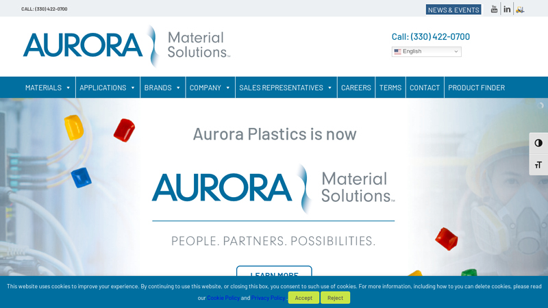 Industry Leader in PVC Plastics | Aurora Material Solutions