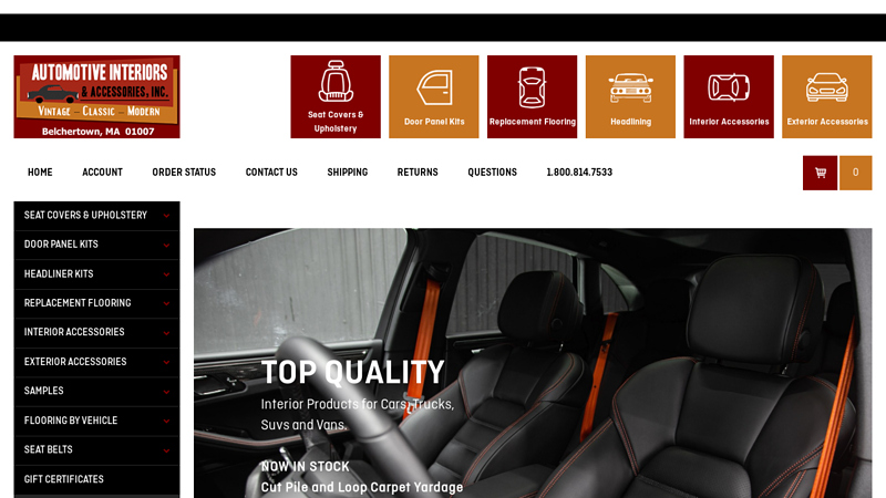 Automotive Interiors | Online Restoration Shop