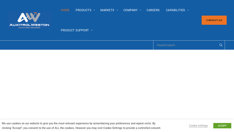 Home - Auxitrol Weston Manufacturer Aerospace Sensors