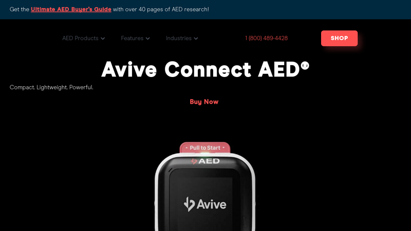 AED Machine | New Portable Defibrillator | Avive Solutions